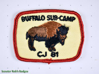 CJ'81 5th Canadian Jamboree - Sub-Camp Buffalo [CJ JAMB 05-2a]